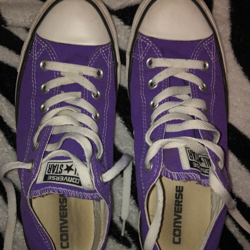 Purple converse